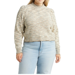Treasure & Bond Space Dye Wheat Sweater 3X